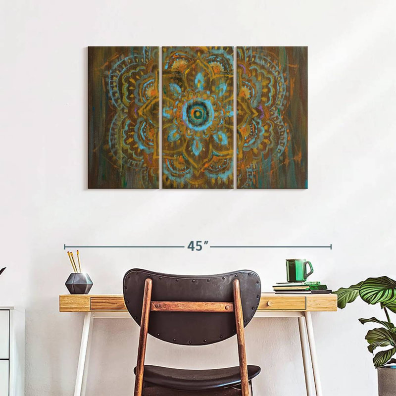 Ensemble de 3 pièces Bombay, H 24 po x l 38 po x P 1,25 po