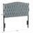Maddison Twin Upholstered Braided Panel Headboard-753451375