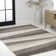 Howden Geometric Striped Beige/Brown Rug