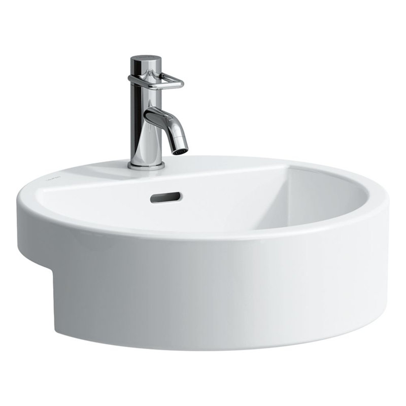 Living City 18.11'' L Bathroom Sink, Single Hole