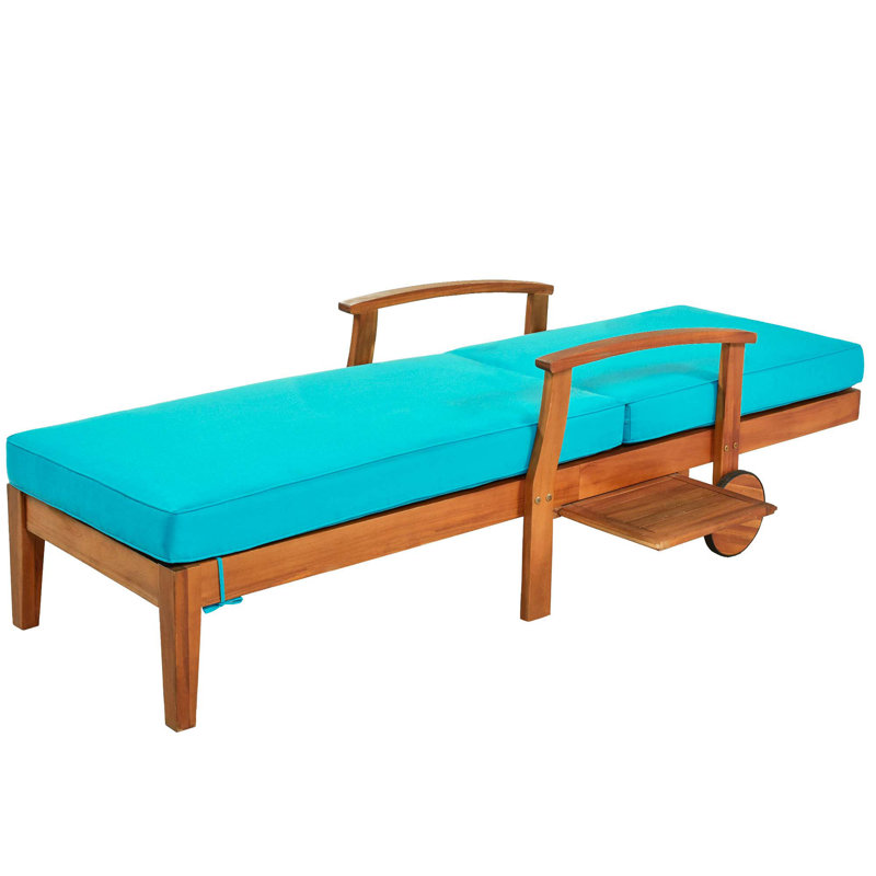Chaise de patio avec coussins Lorworth