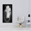 Monochrome Horse Print On Canvas-98694181