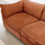 3 places en chenille orange, repose-pieds et siège de rangement cachés, différentes tailles de repose-pieds lisses et doux, plusieurs options de couleurs-1614120154