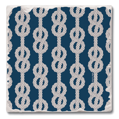 Nautical Life Single Tumbled Tile Coaster Create Your Own Collection