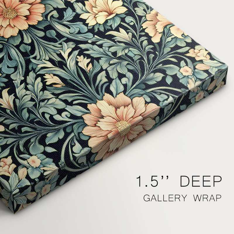 Série WORMIS DCCCLX III - Toile tendue avec châssis Premium - Prêt à être accroché, H 12 po x l 8 po