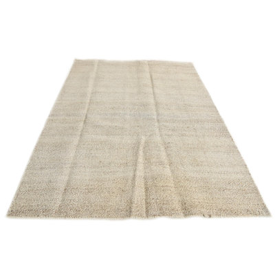 Tapis brun clair et ivoire 4 x 6 Pinkerton
