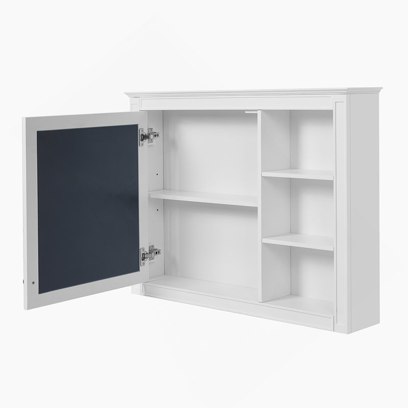 Armoire de rangement murale avec 1 tablette réglable