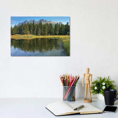 Yellowhead Mountain And Yellowhead Lake With Boreal Forest Mount Robson Provinvial Park BC Canada by Tim Fitzharris - Gallery-Wrapped Canvas Giclée on Canvas