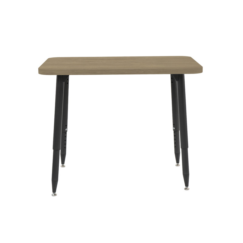 Table d'activité Adapte 24 x 36, 30 po x 60 po, Chêne Pasadena / noir