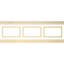 94 1/2”L Ashford Square Panel Traditional Wainscot Panelling Kit