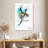 Brampt Golden Sunset Bird-108257701
