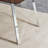 Modern Minimalist Dining Table for Restaurants and Living Rooms, with tempered glass tabletop and  metal legs,dinning table,dining room table-496437343-477241031-477241030