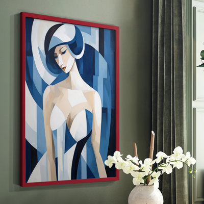 WOMEN Series XXX III - reproduction encadrée de qualité supérieure - prête à être accrochée - aucun clou requis