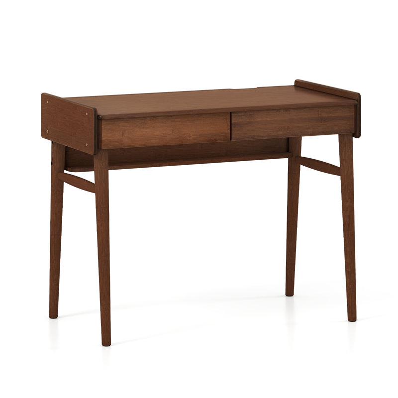Solid Wood Writing Desk, Walnut