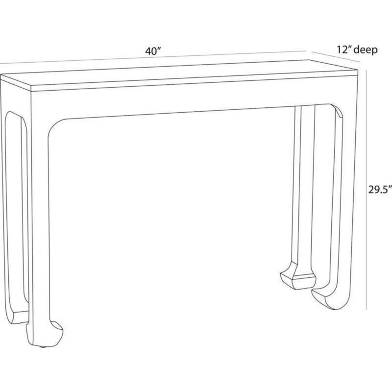 Ichigo 40'' W Solid Wood Console Table