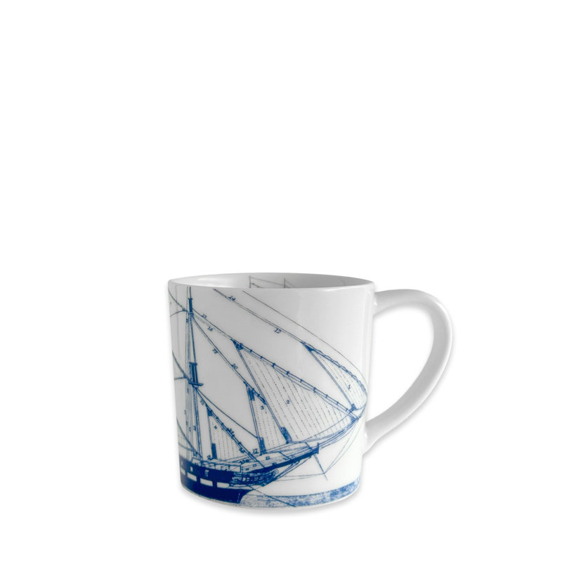 Rigging Handmade Porcelain Coffee Mug