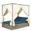 Outdoor metal frame rattan weave daybed-1297768994-1297768997