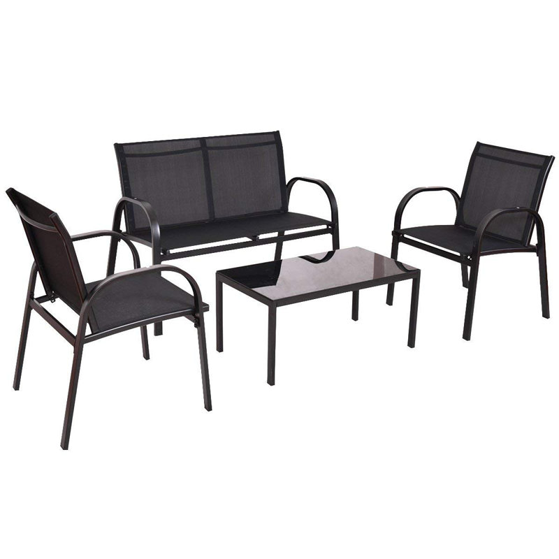 Wahkon 4 Seater Sofa Set