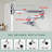 Single Hole Wall Mounted Swing Arm Folding Pot Filler Kitchen Faucet With Double Handles-106838114