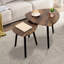 Ensemble de 2 tables d'appoint gigognes Modern Modern