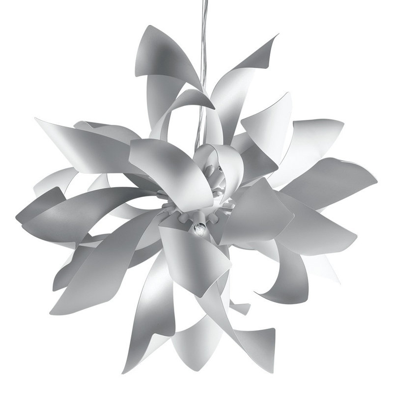 Fentress 6 - Light Unique/Statement Pendant, White