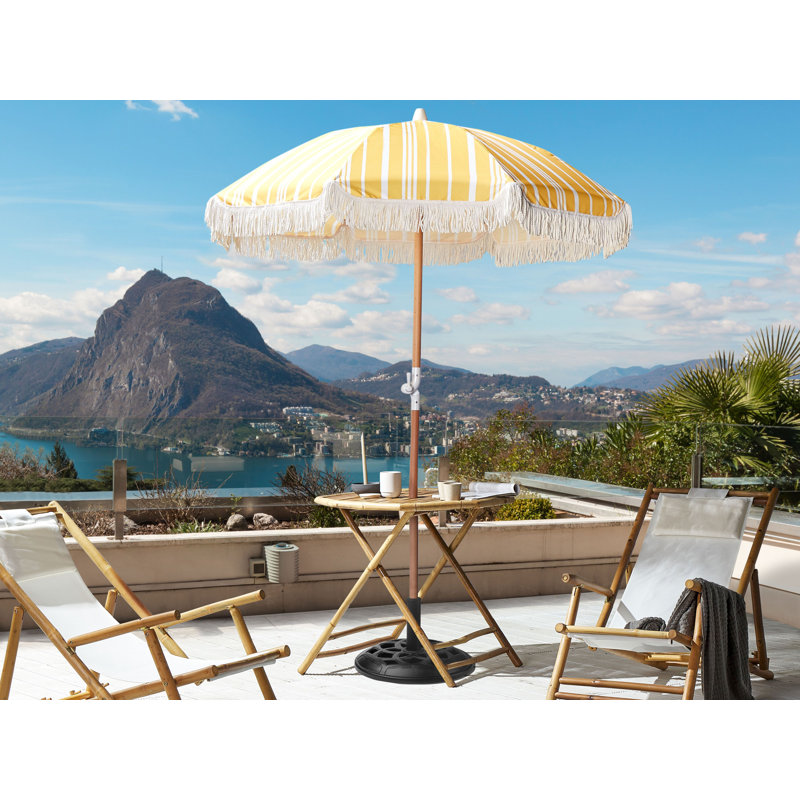 Areebe 150cm Market Parasol, Yellow