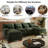 112" U Shaped Modern Chenille Sectional Sofa-1272476259