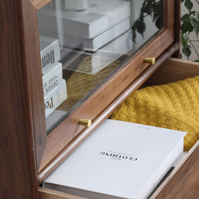 Modern simple small bookcase