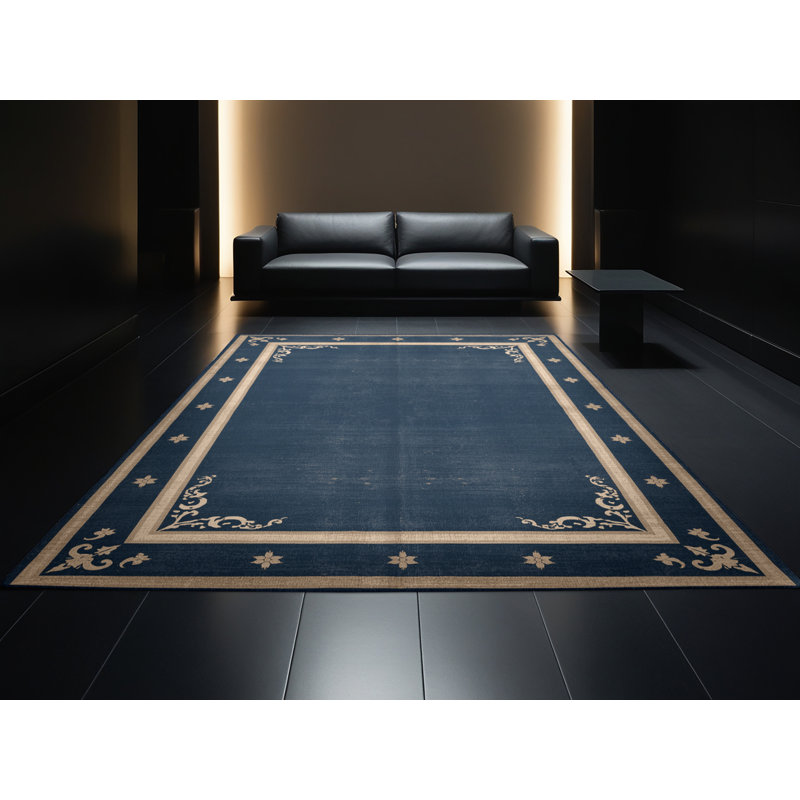 Tapis gris moelleux et moelleux à motif abstrait moderne et contemporain gris Fessler, 2 pi x 3 pi