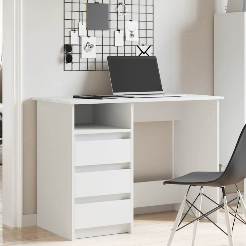 Socher Writing Desk, White
