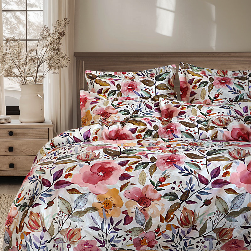 Ensemble de housse de couette Mona King, Housse de couette très grand et 2 taies