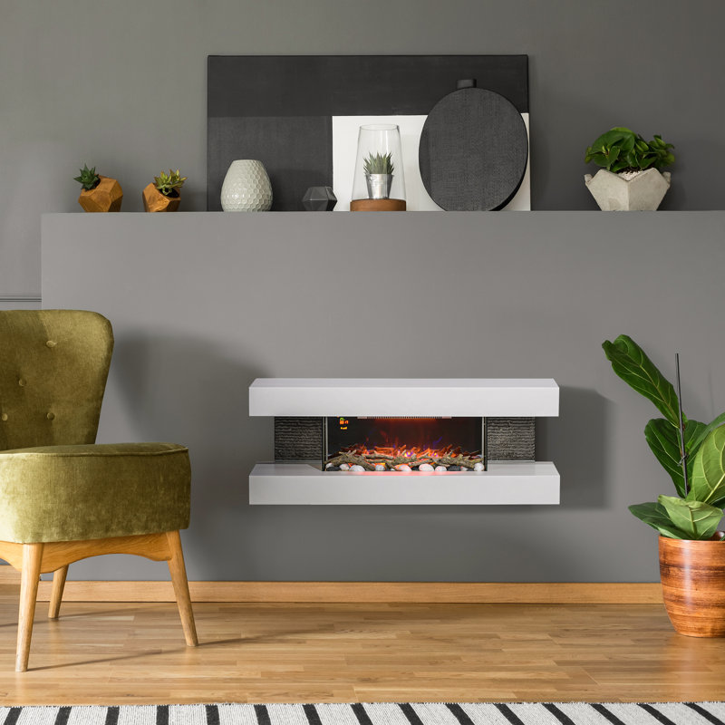 Danniel Steel Electric Fireplace