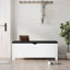 Banc de rangement en similicuir Atalfo