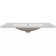 Myhomekeepers 18.03'' Ceramic Rectangular Bathroom Sink