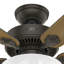 Ventilateur de plafond standard à 5 pales 44 po avec chaînette et ensemble d'éclairage DEL Swanson ENERGY STAR® 44 po-95545286-95545287