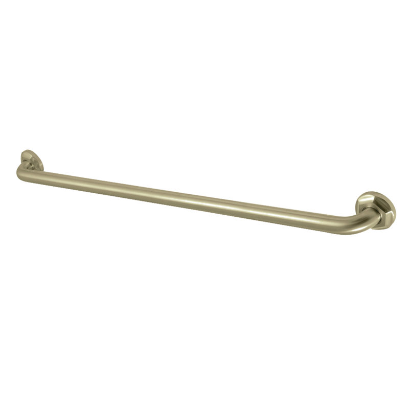 Kingston Brass Metropolitan O.D Grab Bar, Satin Brass, 2.81" H x 20.81" W x 2.75" D