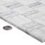 12" x 12" Marble Grid Mosaic Wall & Floor Tile
