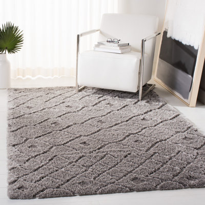 Tapis gris Atisha