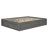 Modern Platform Bed Frame with 4 Drawers & Footboard Storage Cubby-125285698