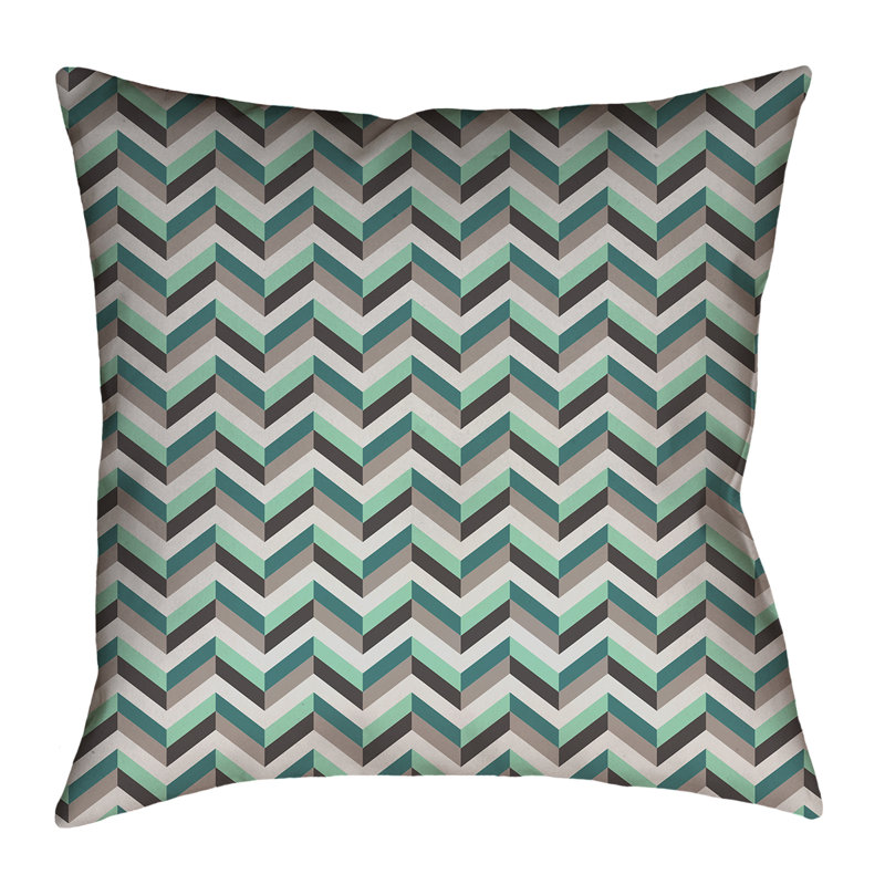 Coussin Katelyn Elizabeth, 18 po x 18 po, Rose et bleu marine, Polyester