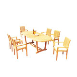 Mas Outdoor - Piece Teak Dining Set