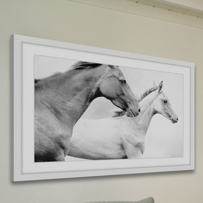 «Side by Side», reproduction de photo sur papier encadrée