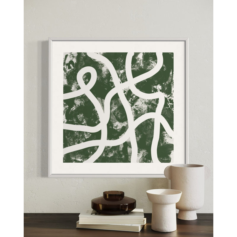 Evergreen Negative Space, White