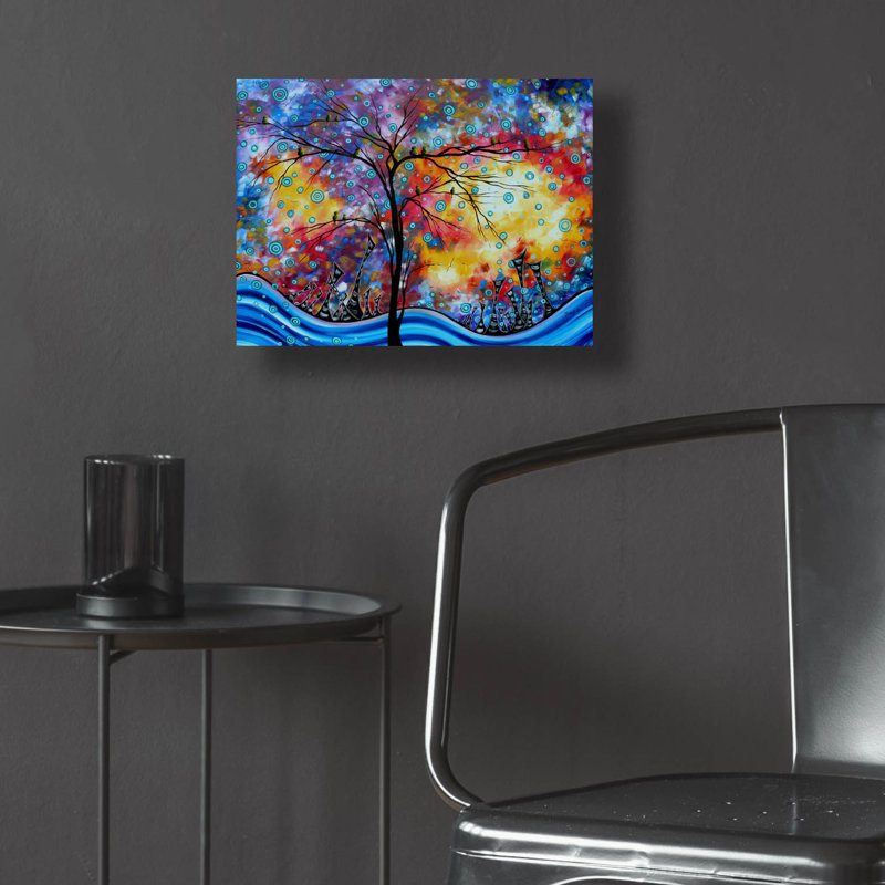 «Worlds Away» par Megan Duncanson, H 12 po x l 16 po x P 0,13 po