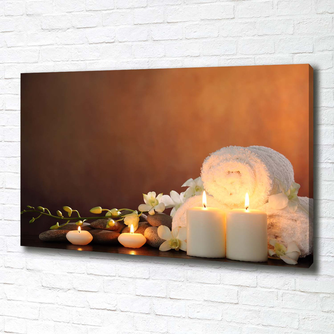 Wellness - Wrapped Canvas Kunstdrucke