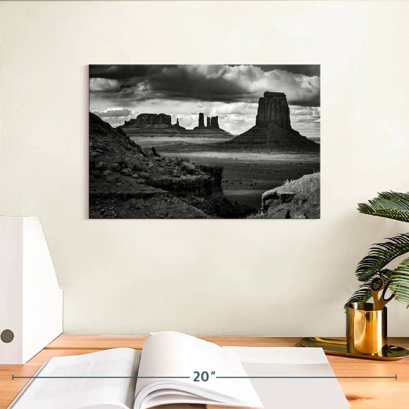 Parc national Alvord BW Monument Valley, H 8 po x l 12 po