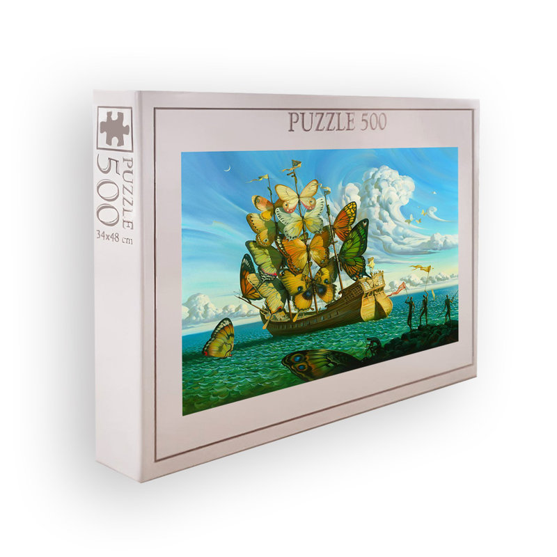 500-Piece Puzzle, 100% Cardboard, 18.9 x 13.4 inches | Box Size: 13.2 x 9.1 x 2.0 inches | Perfect for Family Fun & Relaxation, High-Quality, Durable Pieces for Easy Assembly, Ideal Gift for Puzzle Lovers