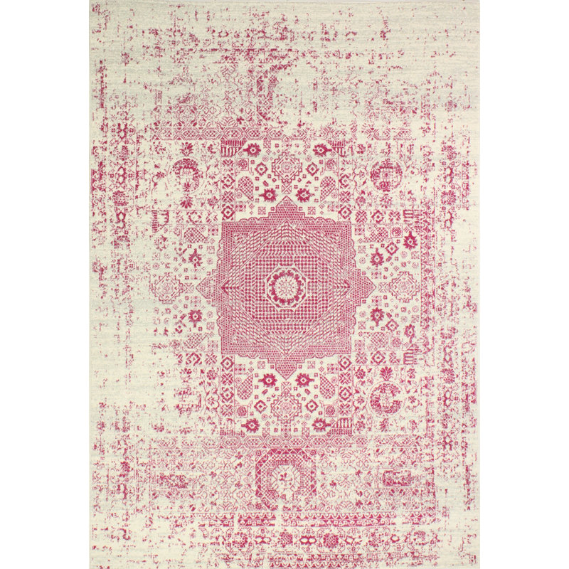Alachua Floral Area Rug, Rectangle 107 x 168cm