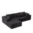 Modern Chenille Upholstered Sectional Sofa Couch Set, Modular L Shaped Living Room Furniture With 6 Pillows, Free Combination For Flexibility And Comfort-437511294-437511292