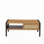 Table basse 40,16 po, porte coulissante pour rangement-114232766
